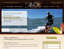 Tablet Screenshot of affinityatmillroad.com